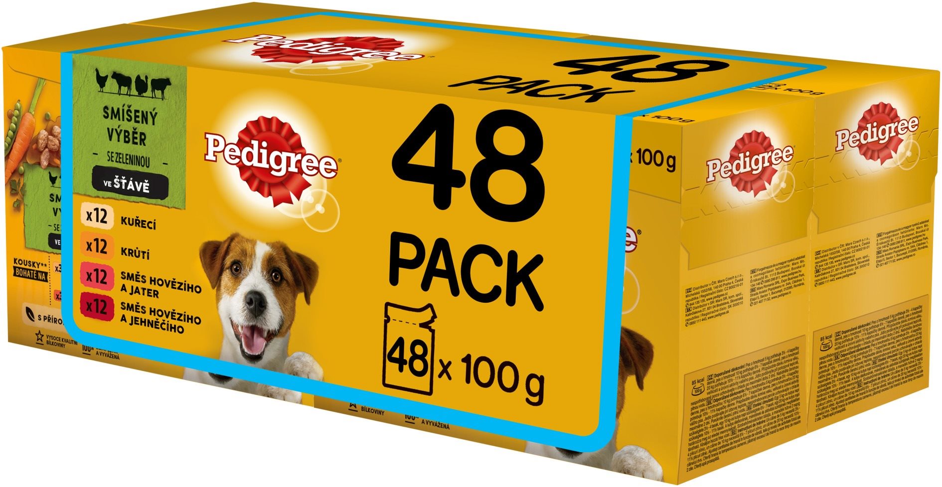 Pedigree Vital Protection kapsička mäsový výber so zeleninou v...