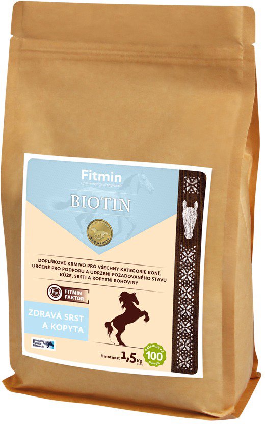 Fitmin Horse Biotín 1,5 kg Doplnok stravy pre kone