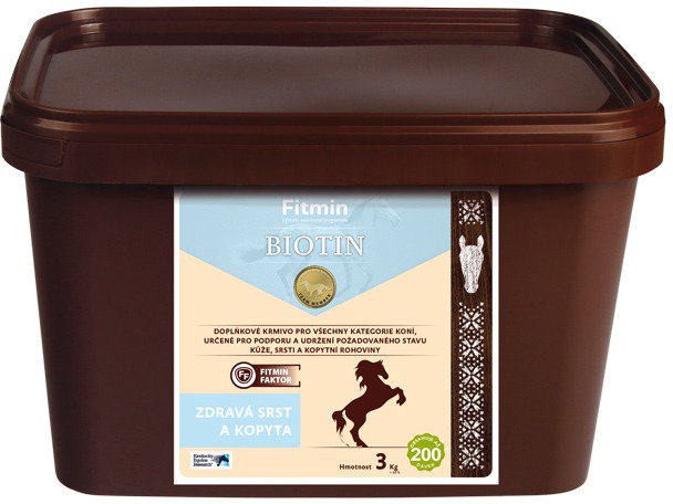 Fitmin Horse Biotin 3 kg Doplnok stravy pre kone
