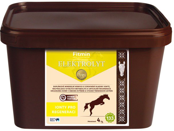 Fitmin Horse Elektrolyt 4 kg Doplnok stravy pre kone