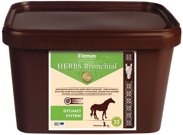 Fitmin Horse Herbs Bronchial 1 kg Doplnok stravy pre kone