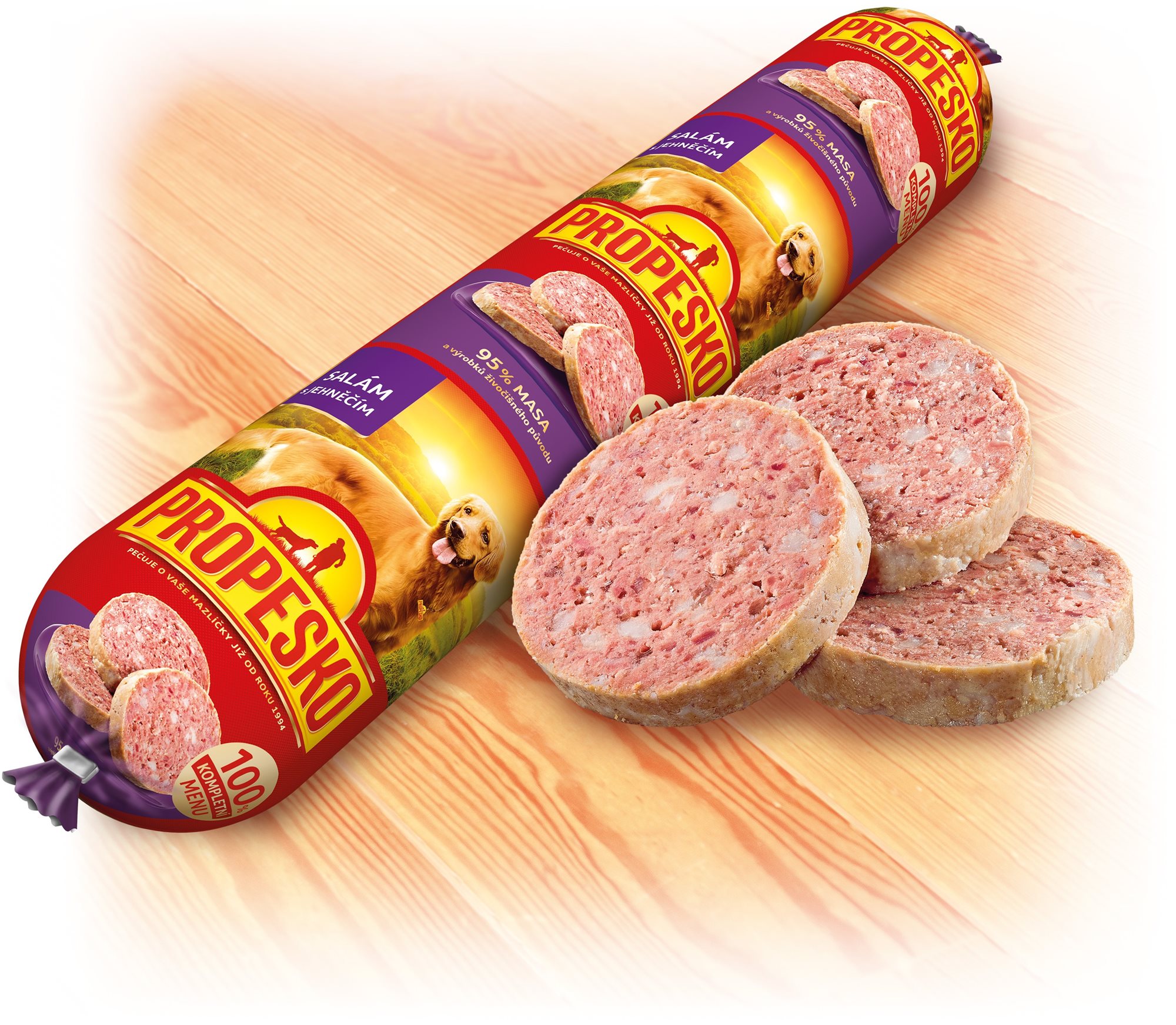 Propesko salám pre psov 1 kg Saláma pre psov