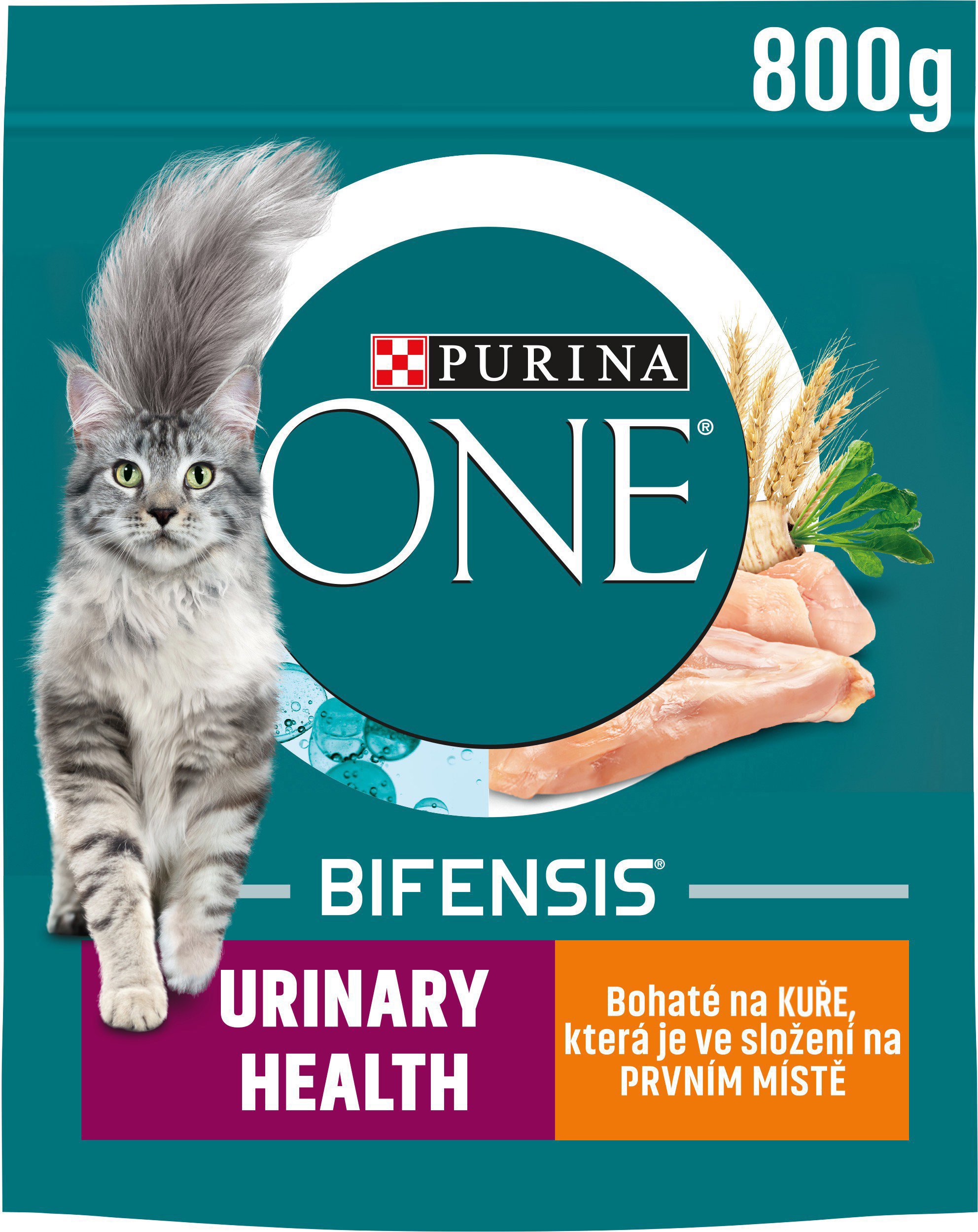 Purina ONE Bifensis Urinary Care s kuracím a pšenicou 800 g Granule...