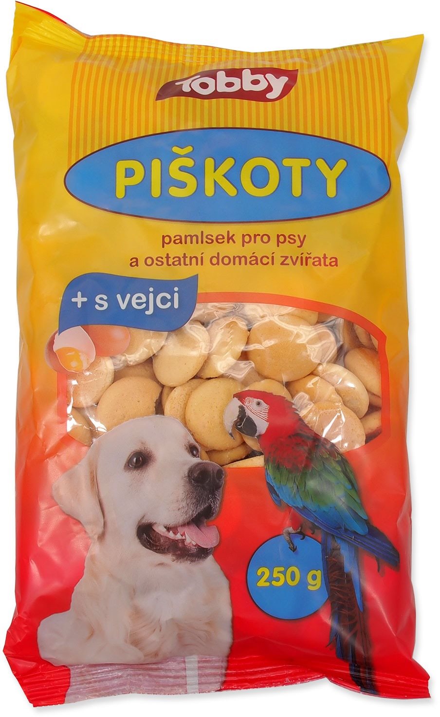 Tobby - Piškóty, 250 g Piškóty pre psa
