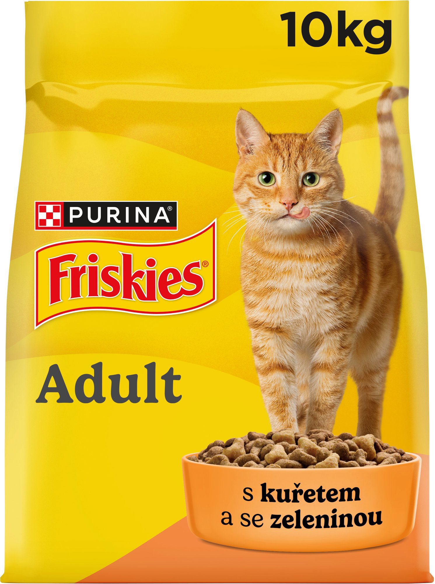 Friskies s kuraťom a so zeleninou 10 kg Granule pre mačky