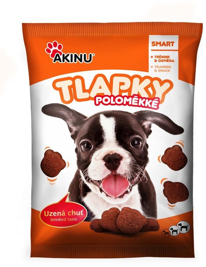 Akinu Labky polomäkké 400 g Maškrty pre psov
