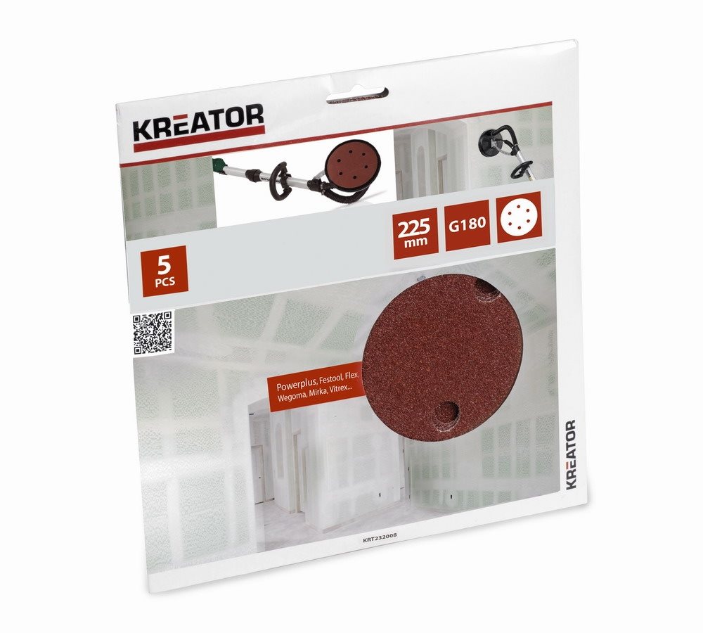 Kreator KRT232008, 225 mm Brúsny papier