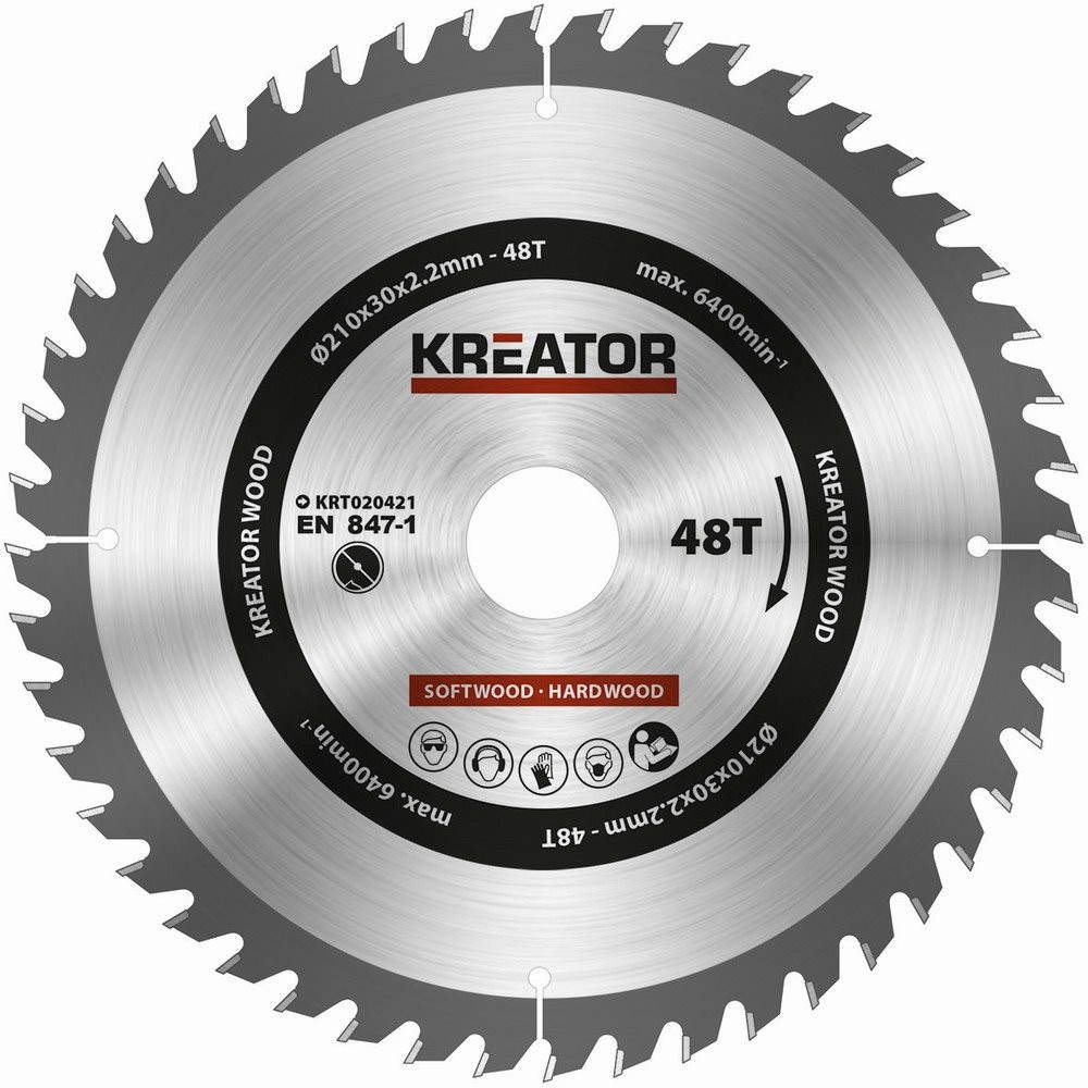 Kreator KRT020421, 210 mm Pílový kotúč