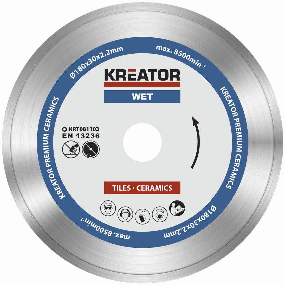 Kreator KRT081103, 180 mm Diamantový kotúč