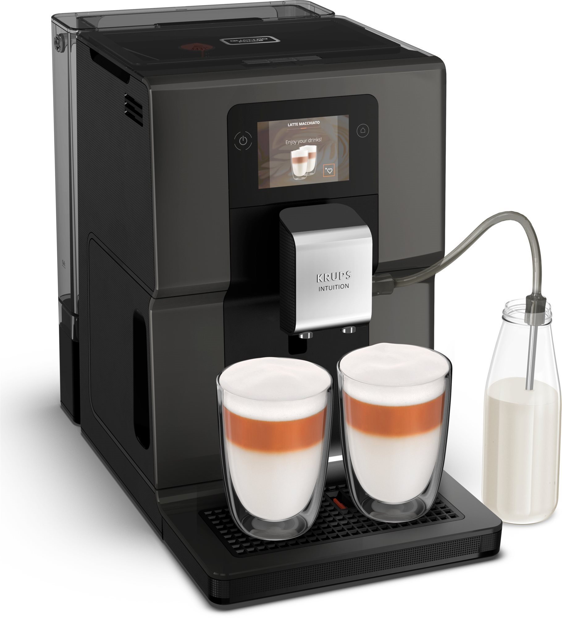 KRUPS EA872B10 Intuition Preference Antracit Kaffeevollautomat