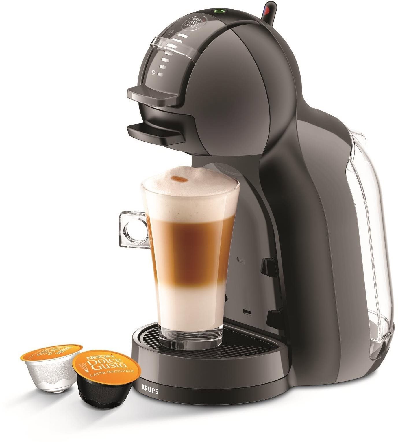 KRUPS KP123810 Nescafé Dolce Gusto Mini Me schwarz/anthrazit...