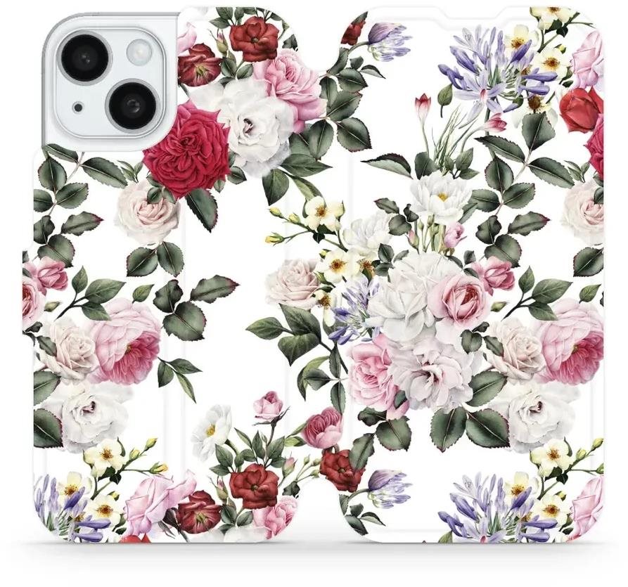 Mobiwear flip na Apple iPhone 15 - MD01S Puzdro na mobil