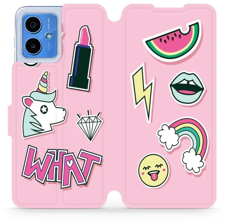 Mobiwear flip na Motorola Moto G14 - M129S Puzdro na mobil
