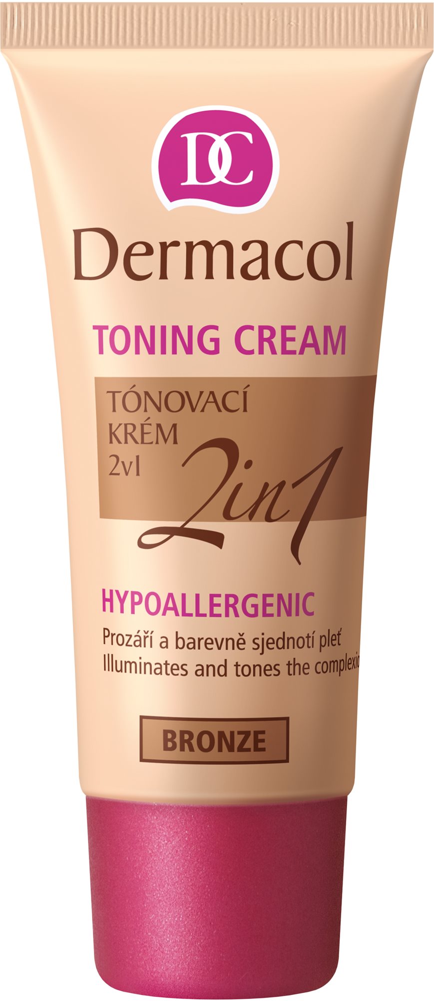 DERMACOL Toning Cream 2in1 Bronze 30 ml BB krém