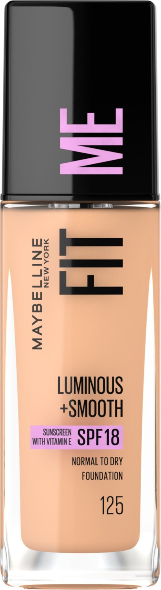 MAYBELLINE NEW YORK Fit me Luminous + Smooth 125 Nude Beige make-up...