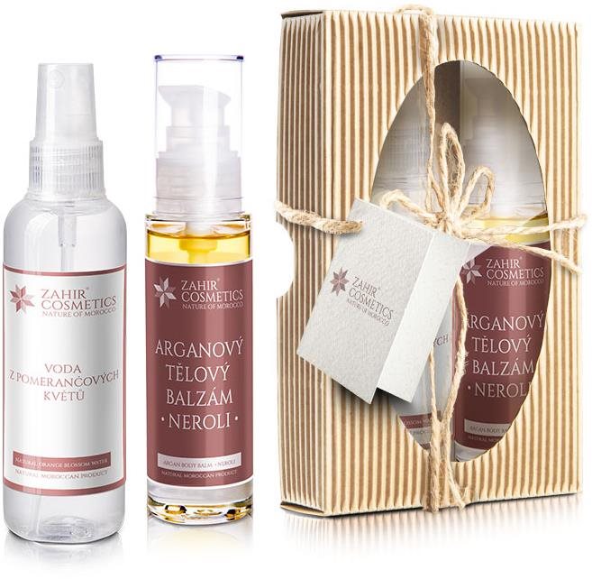 ZÁHIR COSMETICS Sada s Arganovou péčí s vůní NEROLI - S Dárková...