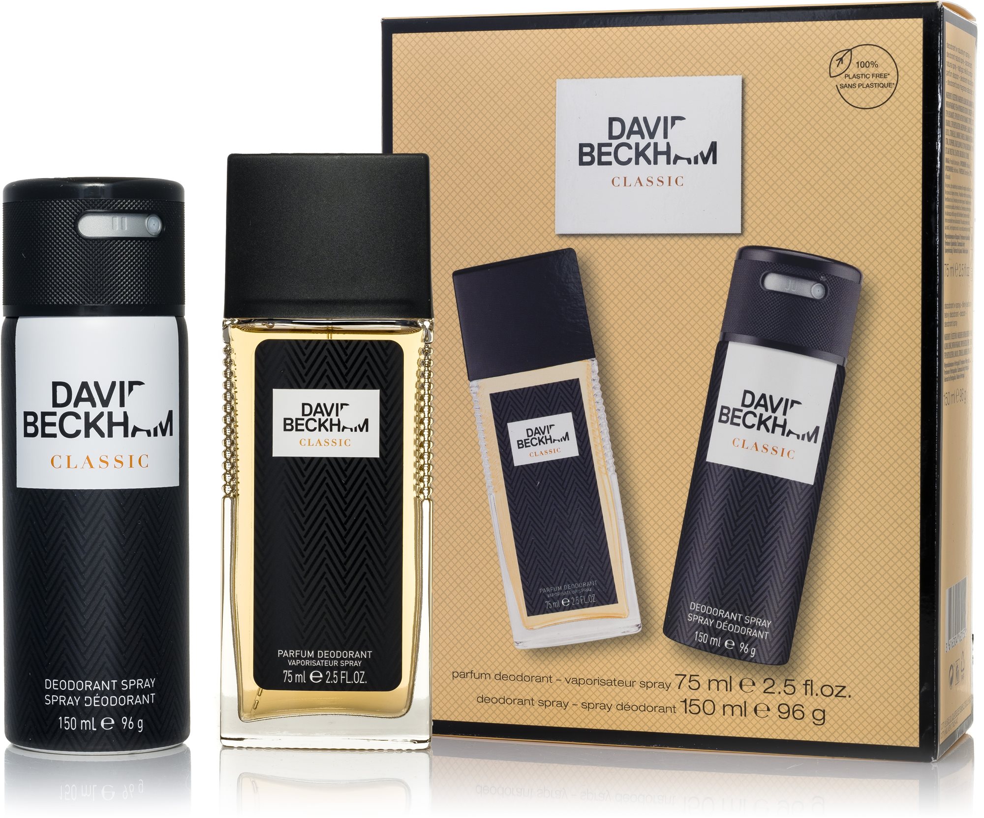 DAVID BECKHAM Classic Szett 225 ml Kozmetikai ajándékcsomag