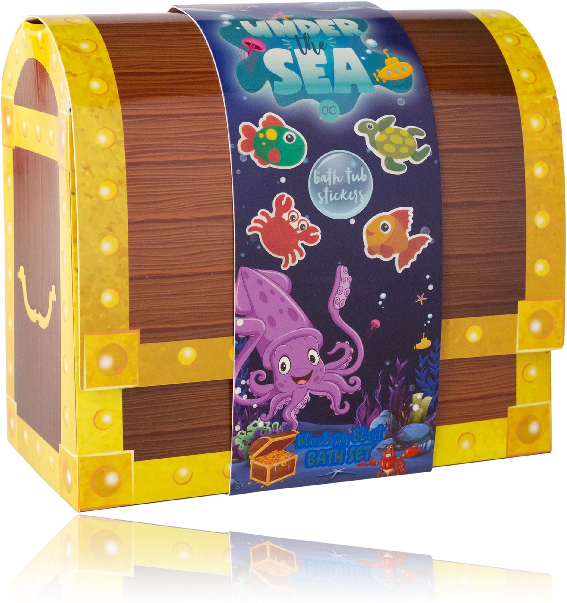 ACCENTRA Under The Sea set kúpeľový v truhle Darčeková sada kozmetiky