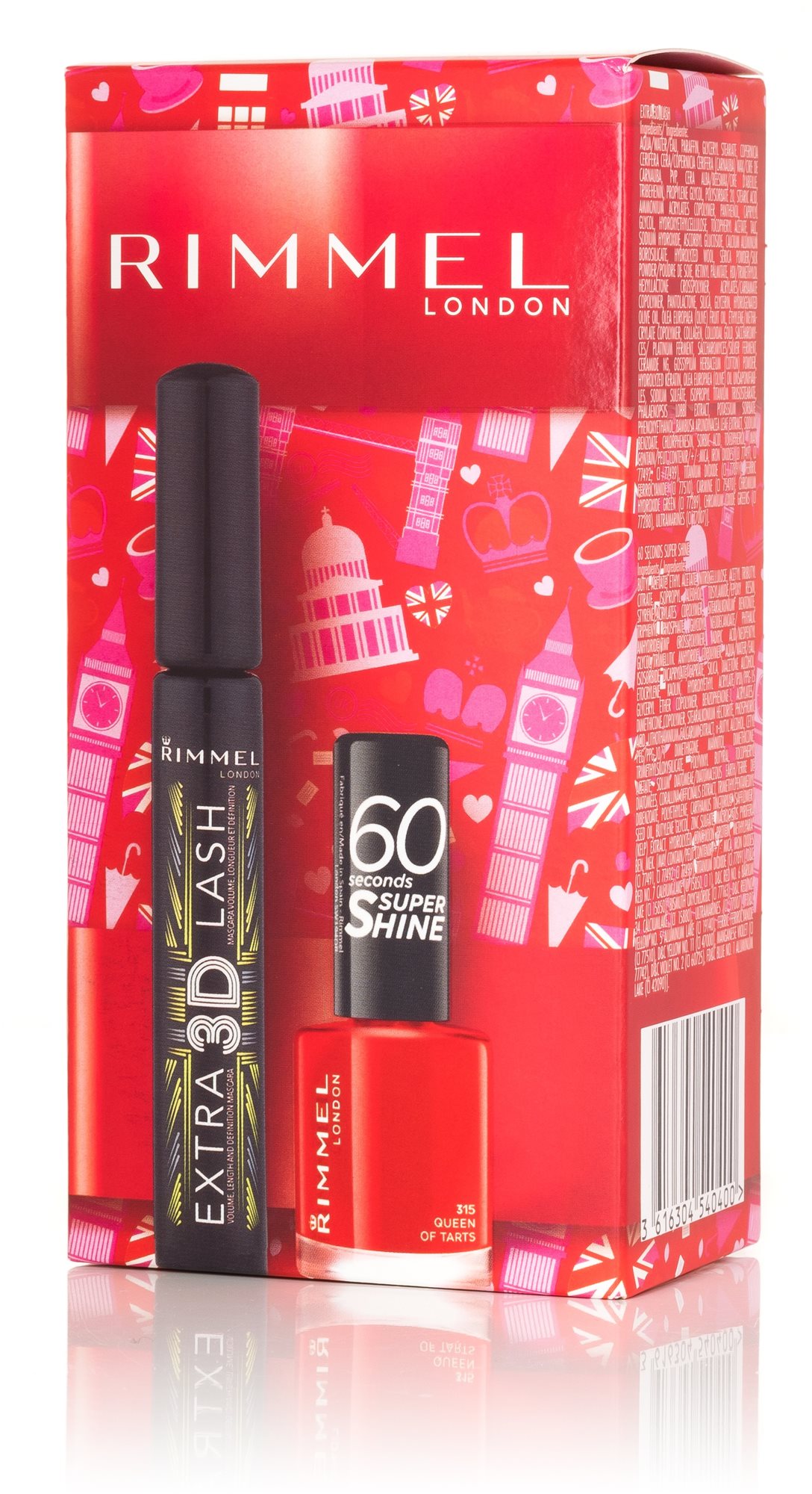 RIMMEL Xmas Set 16 ml Kozmetikai ajándékcsomag