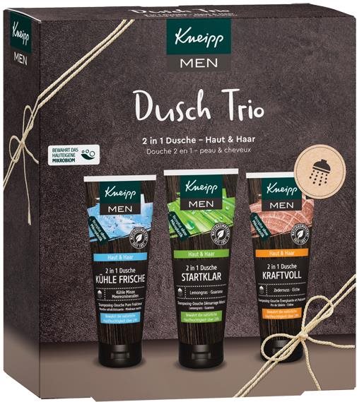 KNEIPP tusfürdő trió férfiaknak - szett, 225ml Kozmetikai...
