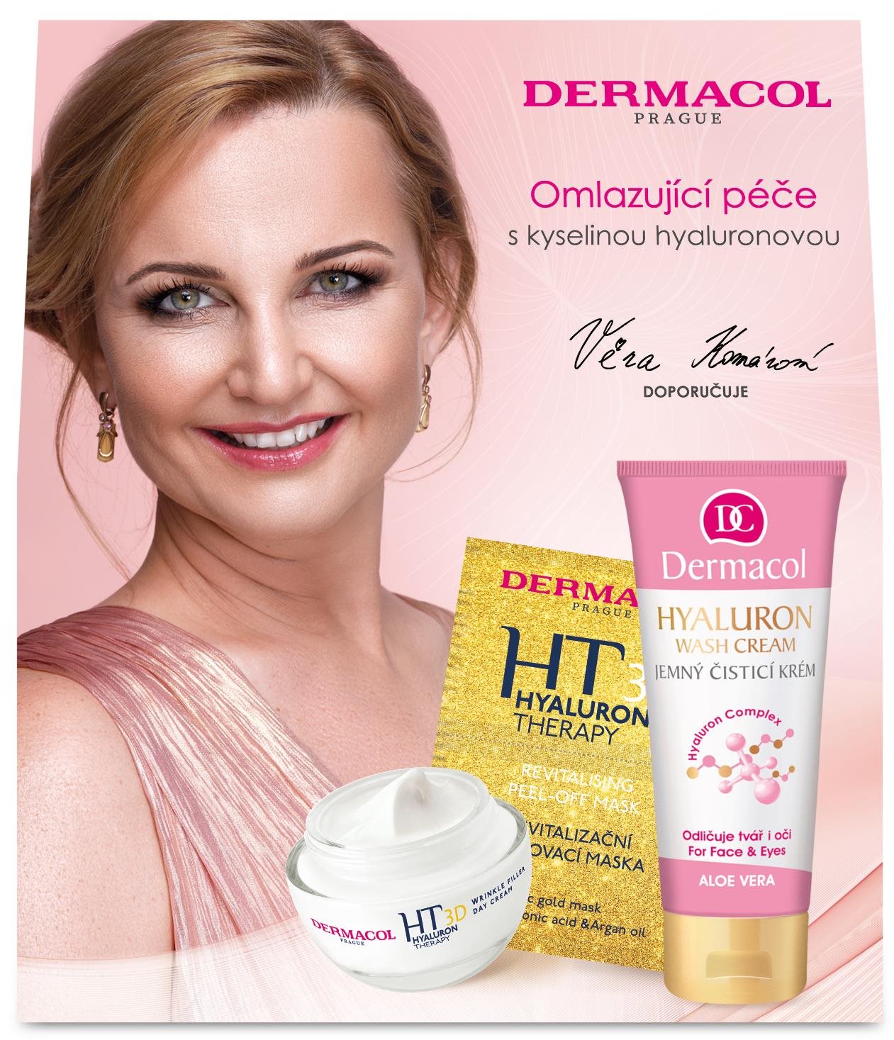 DERMACOL Hyaluron Therapy Sada 200 ml Darčeková sada kozmetiky