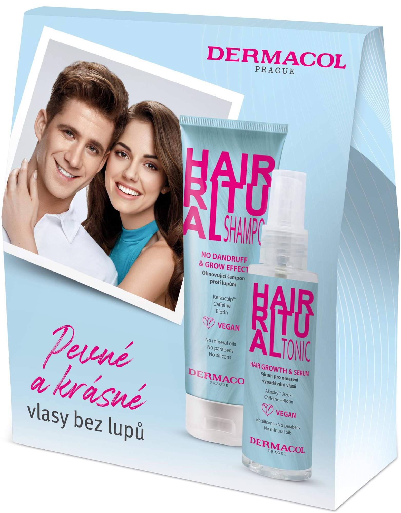 DERMACOL Hair Ritual Unisex Set 350 ml Darčeková sada kozmetiky