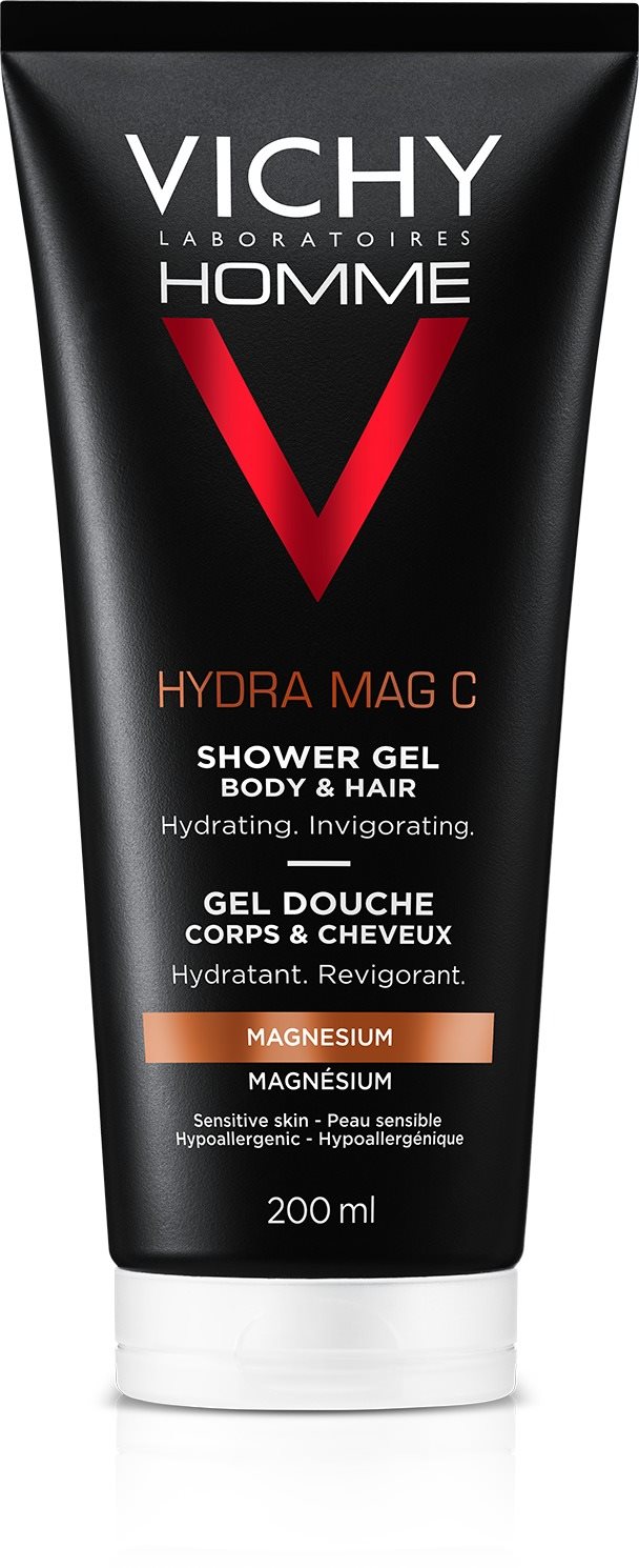 VICHY Homme MAG C Body and Hair Shower Gél 200ml Sprchový gél