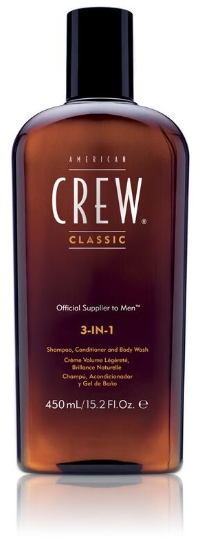 AMERICAN CREW Classic 3 in 1 450 ml Pánsky šampón
