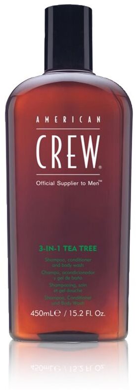 AMERICAN CREW 3 in 1 Tea Tree 450 ml Pánsky šampón