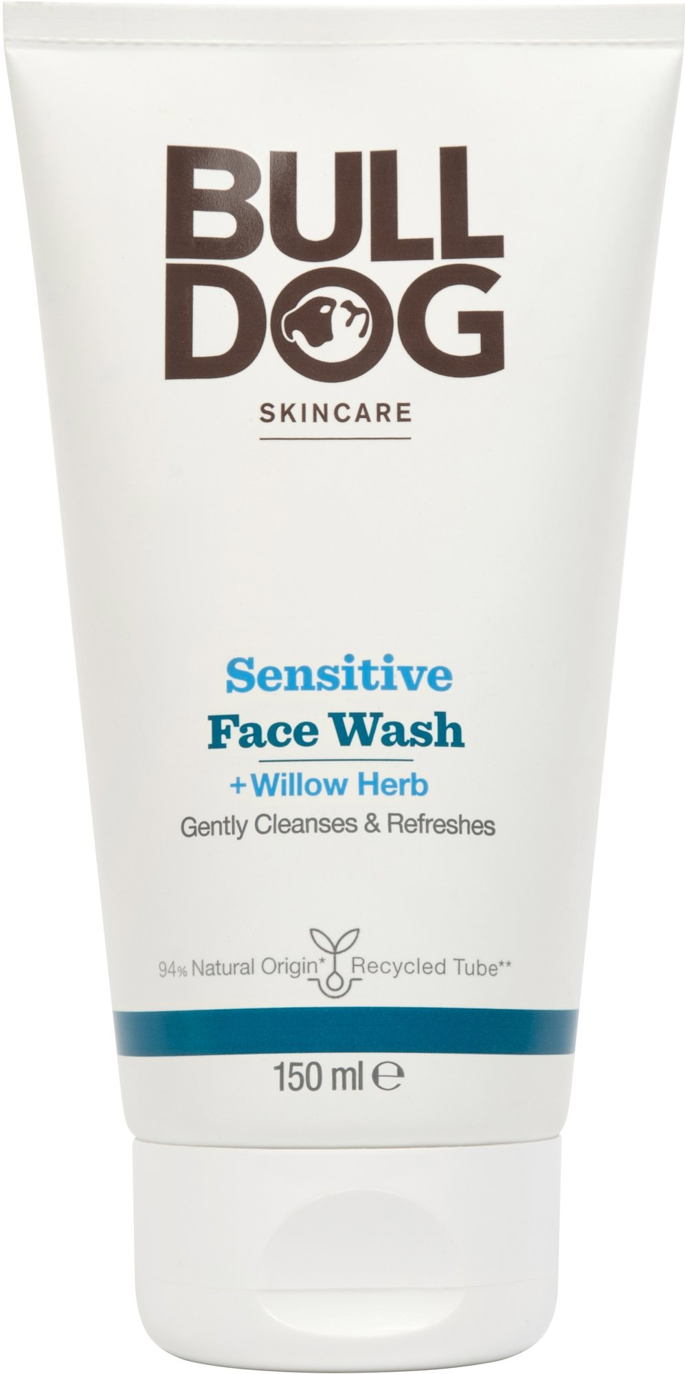 BULLDOG Sensitive Face Wash 150 ml Čistiaci gél