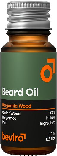 BEVIRO Bergamia Wood 10 ml Olej na fúzy