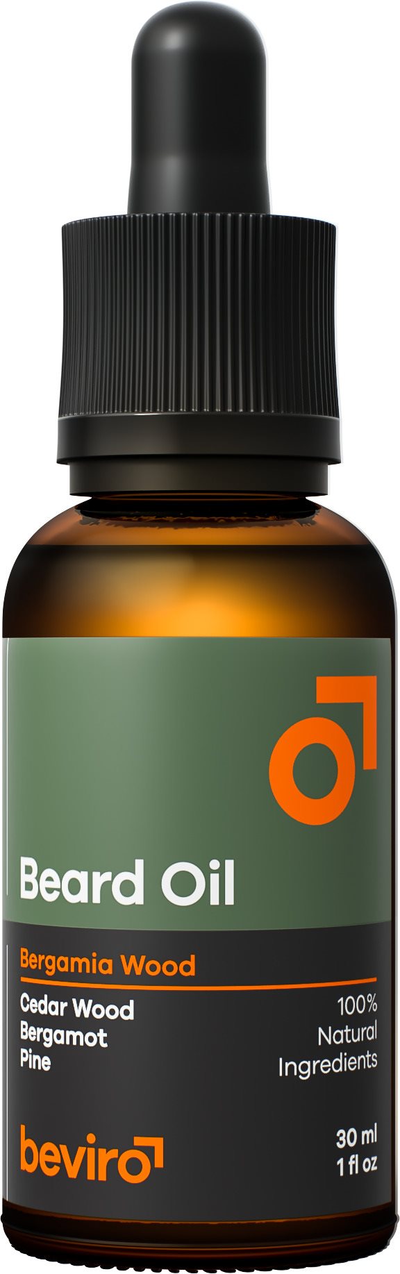 BEVIRO Bergamia Wood 30 ml Olej na fúzy