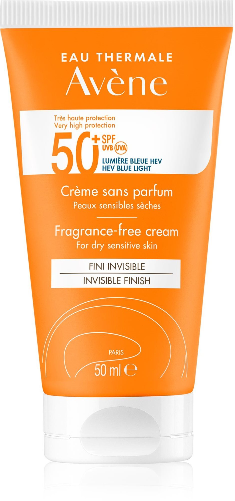 AVENE Krém SPF 50+ 50 ml Opaľovací krém
