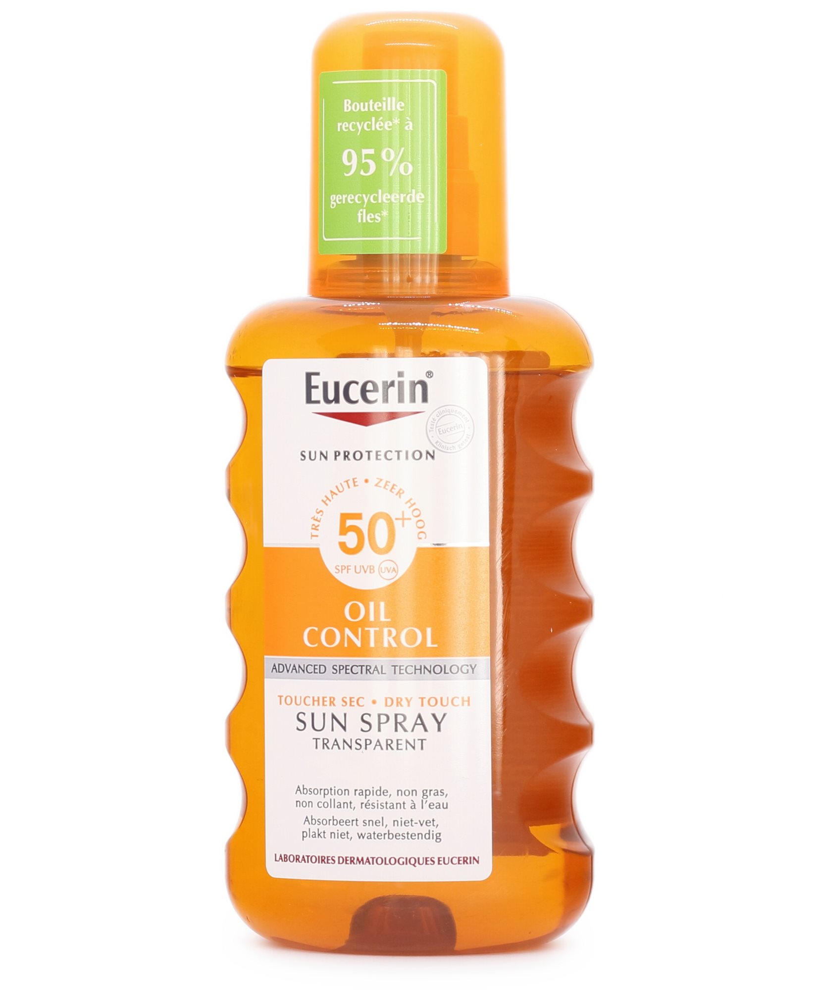 EUCERIN SUN Transparent spray SPF50 200 ml Napozó spray