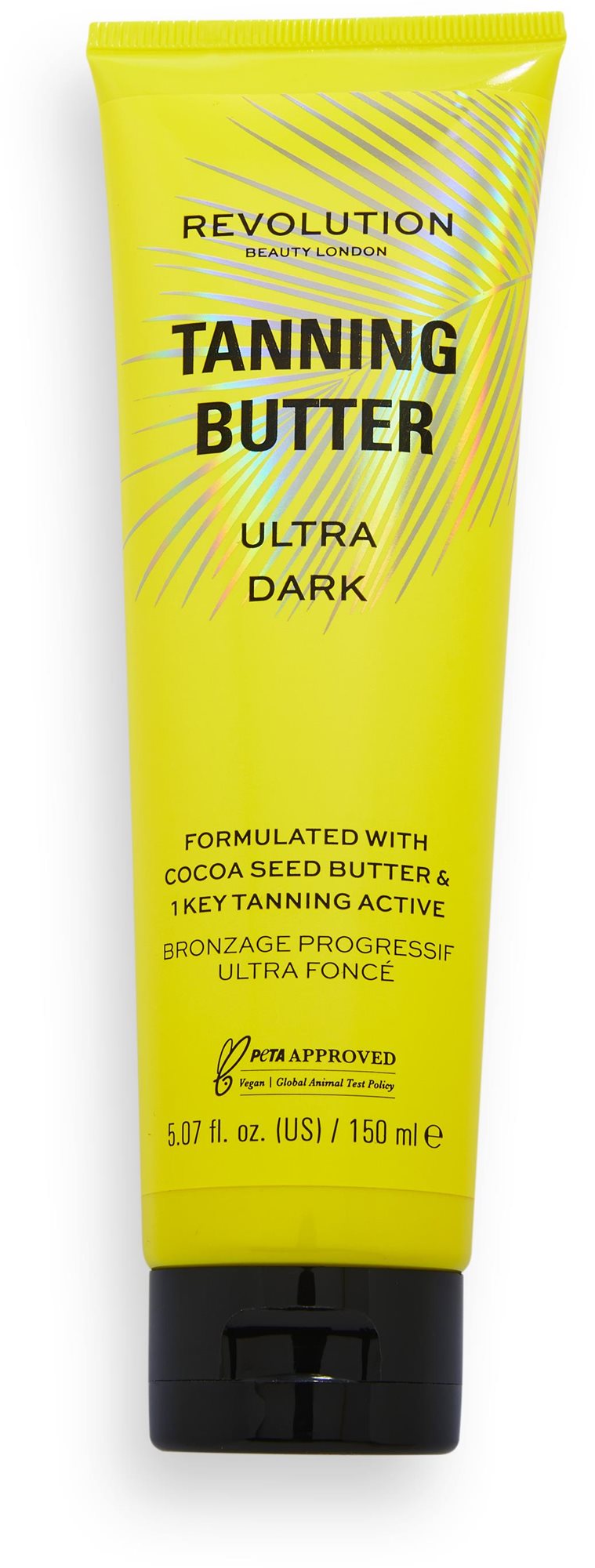 REVOLUTION Beauty Buildable Tanning Butter – Ultra Dark 150 ml...