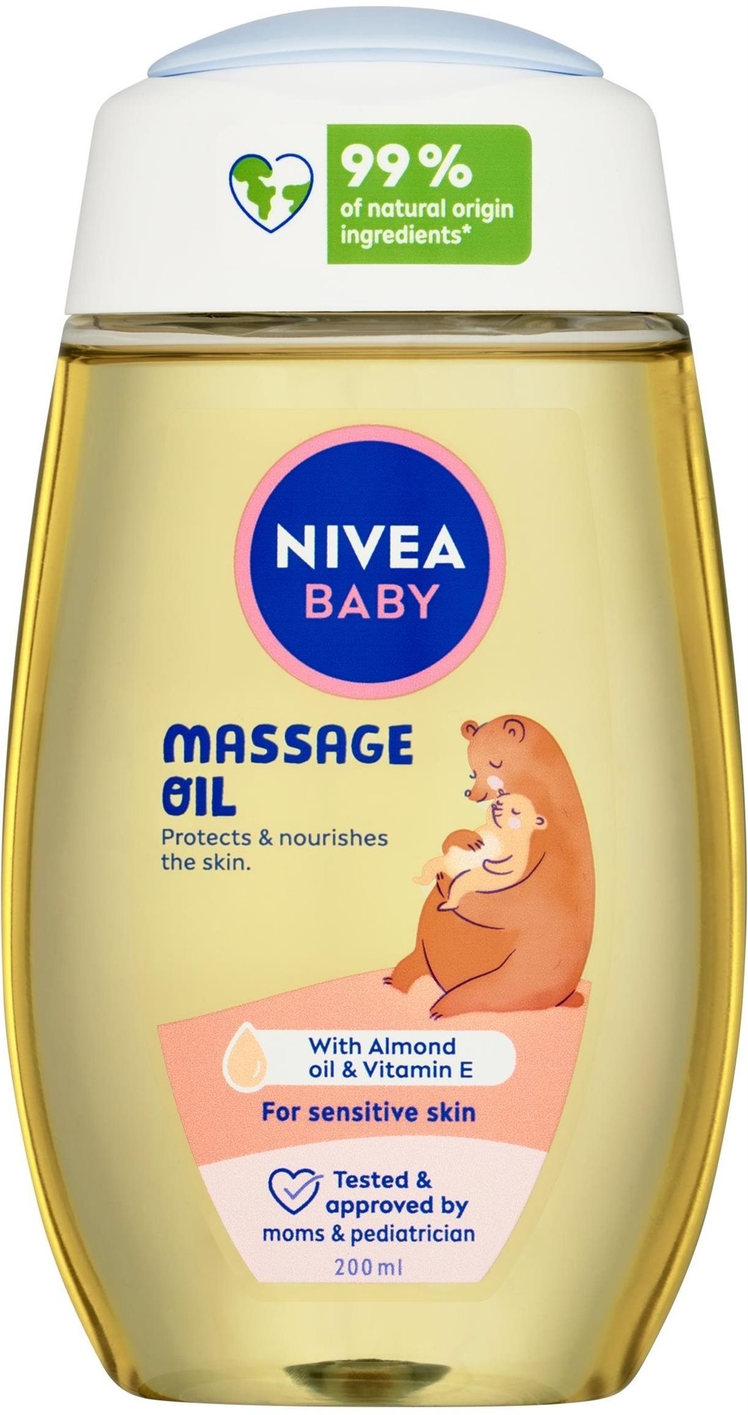 NIVEA BABY Caring Oil 200 ml Detský olej