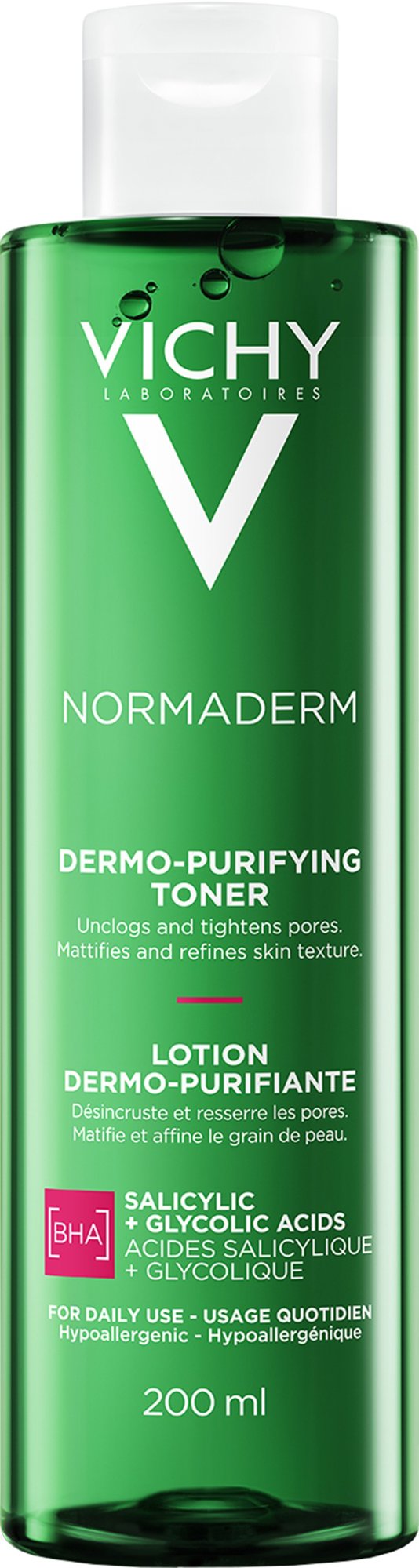 VICHY Normaderm Purifying Pore-Tightening Lotion 200 ml Arctonik