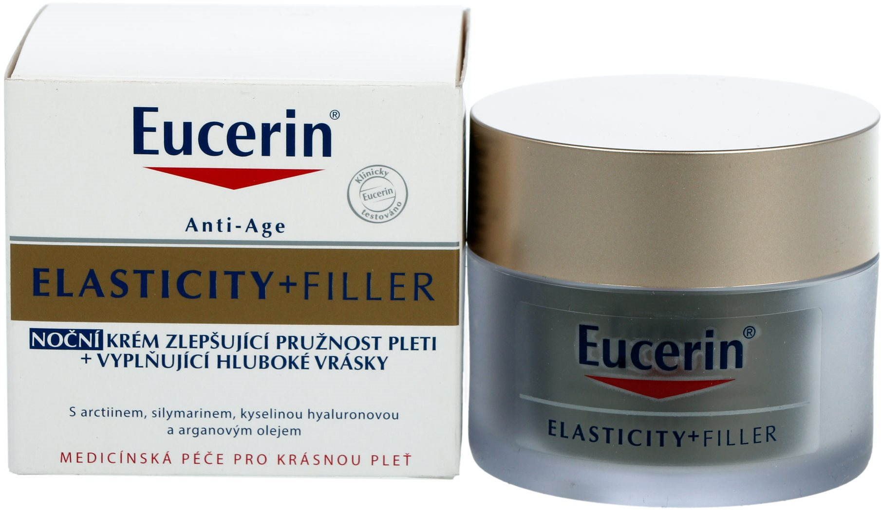 EUCERIN Hyaluron Filler + Elasticity noční krém 50 ml Pleťový krém
