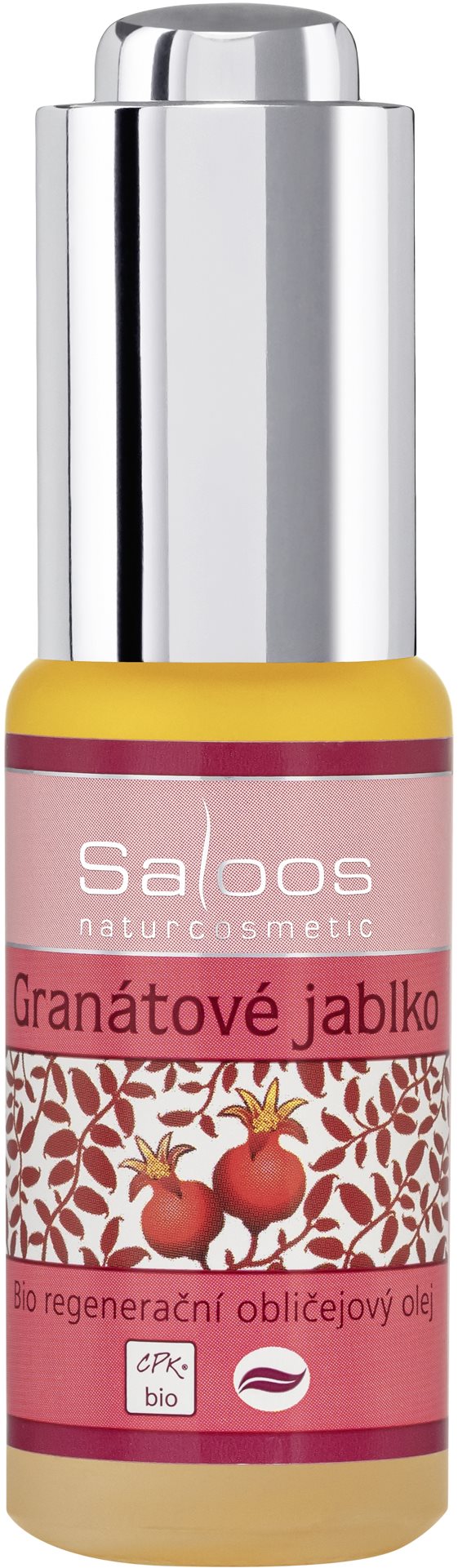 SALOOS Bio regeneračný pleťový olej Granátové jablko 20 ml Pleťový...