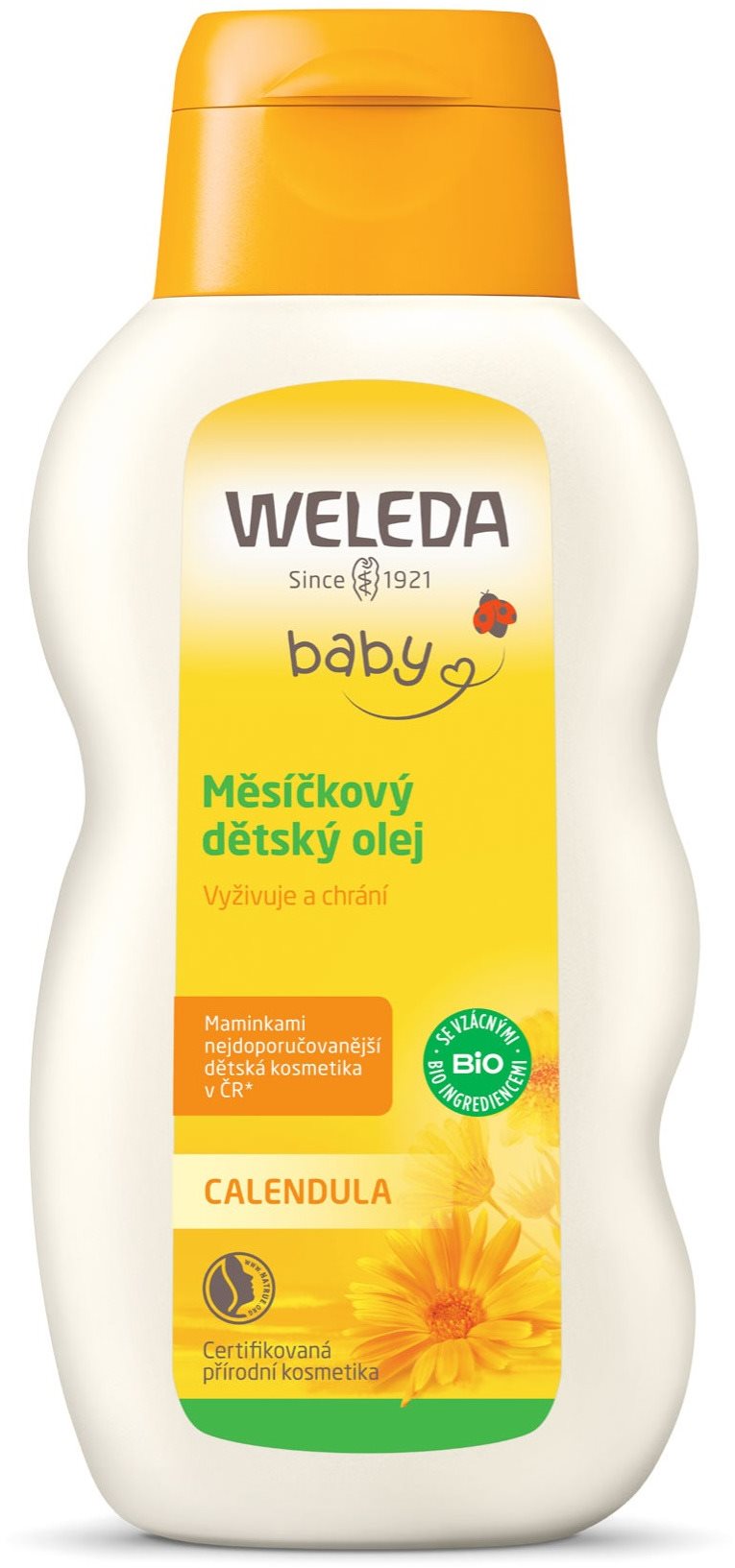 WELEDA Körömvirág babaolaj, 200 ml Babaolaj