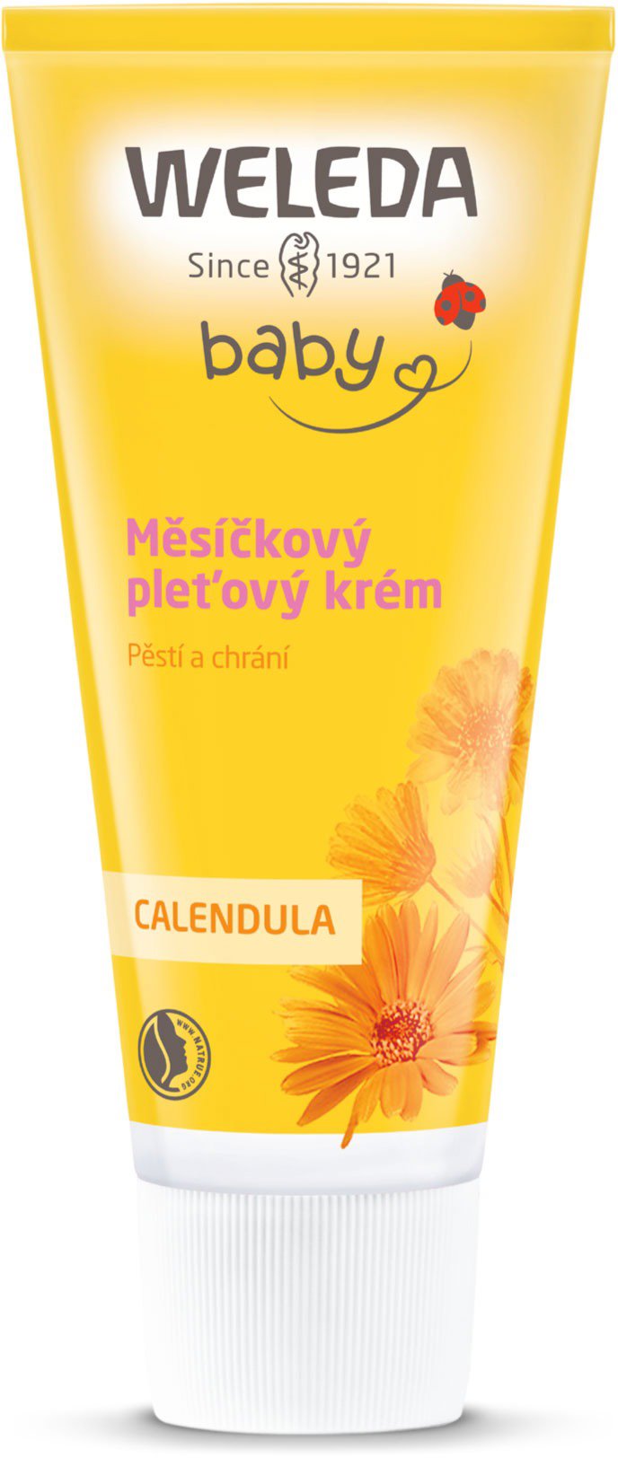 WELEDA Nechtíkový pleťový krém 50 ml Detský krém na tvár
