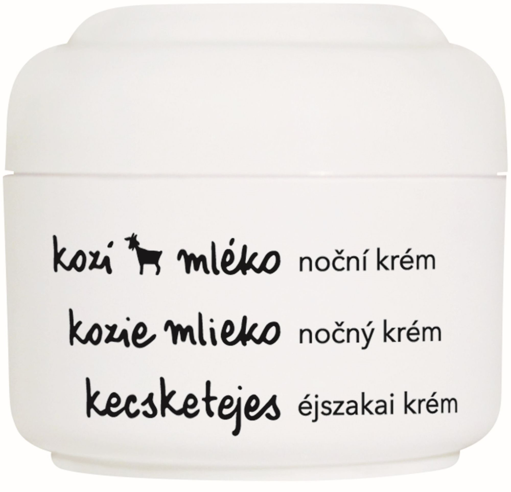 ZIAJA Kozie mlieko Nočný krém 50 ml Krém na tvár