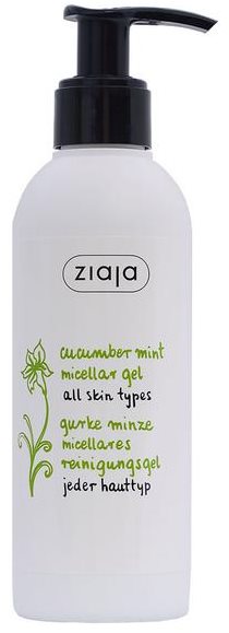 ZIAJA Uhorka Micelárny gél s mätou 200 ml Micelárny gél