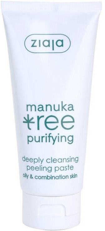 ZIAJA Manuka Tree Peelingová pasta 75 ml Pleťový peeling