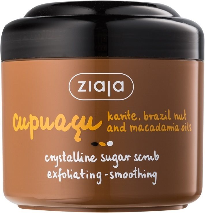 ZIAJA Cupuacu Kryštalický cukrový peeling 200 ml Peeling na telo