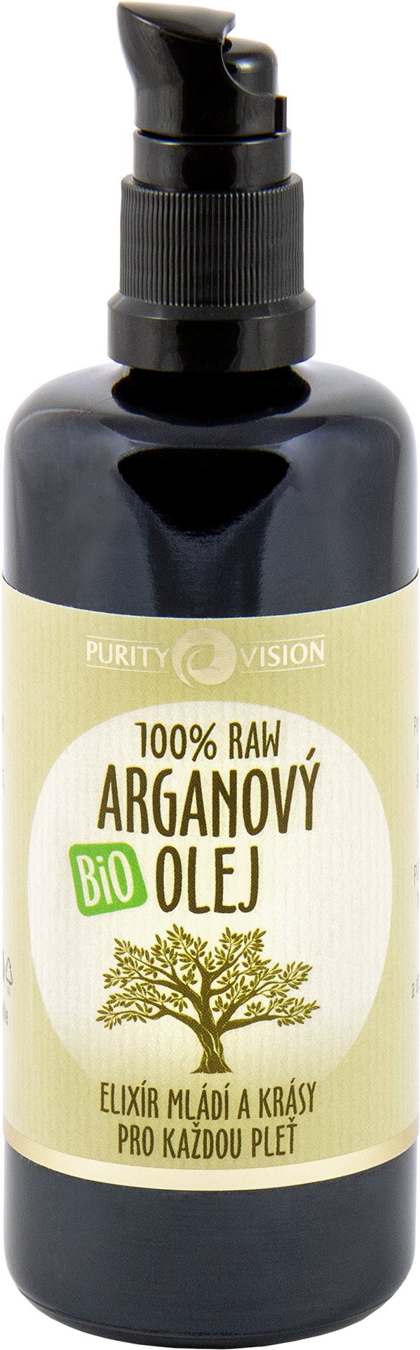 PURITY VISION RAW Arganový olej BIO 100 ml Pleťový olej