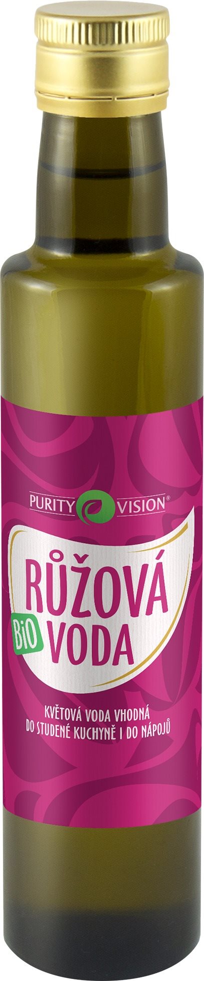 PURITY VISION Ružová voda BIO 250 ml Pleťová voda
