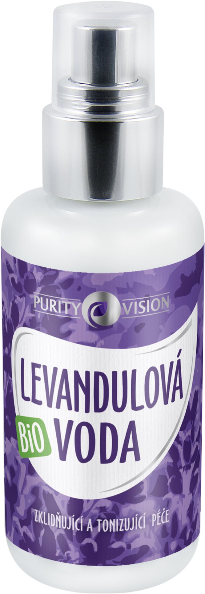 PURITY VISION Levanduľová voda BIO 100 ml Pleťová voda