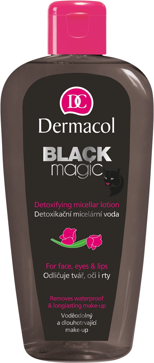 DERMACOL Black Magic Detoxifying Micellar Lotion 250 ml Micelárna...