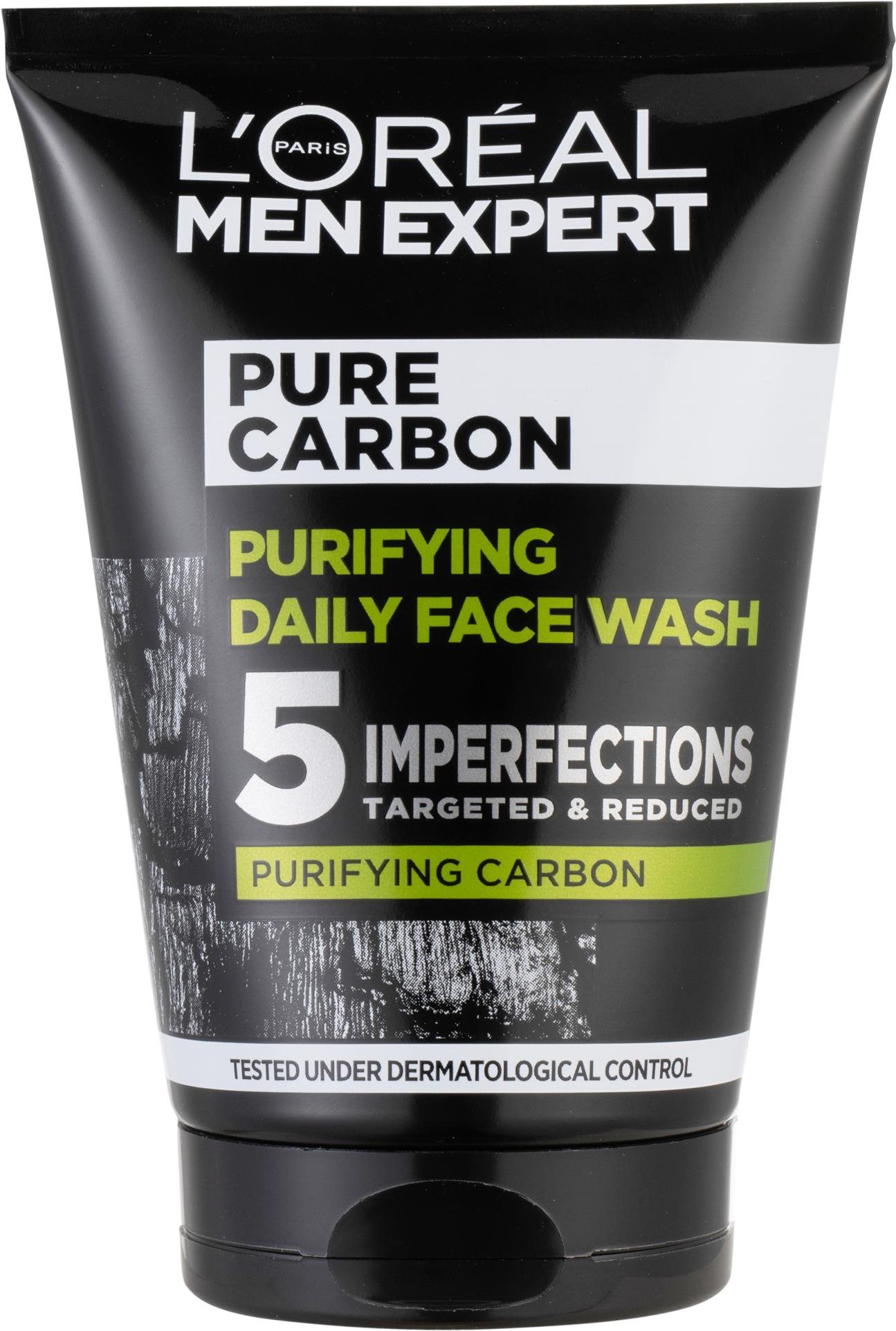 ĽORÉAL PARIS Men Expert Pure Carbon Daily Face Wash, 100 ml...